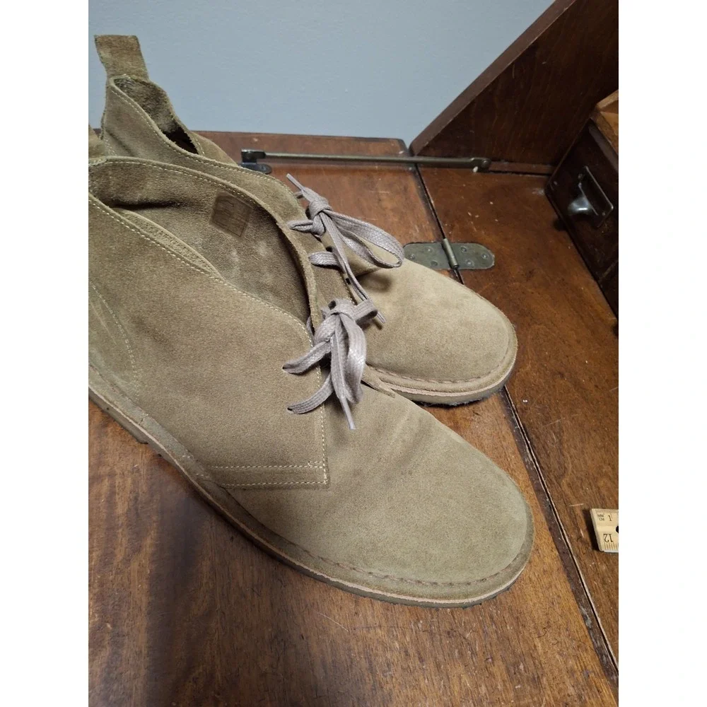 Rhodes Men's Suede Chukka Boots Size 11 Made In Portugal